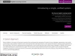 Sites similar to pearsonenglishlearningsystem.com