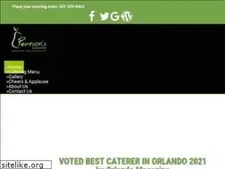 Sites similar to pearsonscatering.com