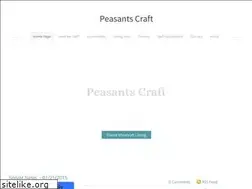 Sites similar to peasantscraft.weebly.com