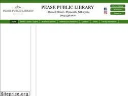 Sites similar to peasepubliclibrary.org