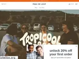 Sites similar to peaudeloup.com