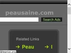 Sites similar to peausaine.com