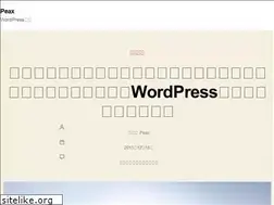 Sites similar to peax-wp.com