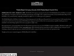 Sites similar to pebblebeachfoodandwine.com