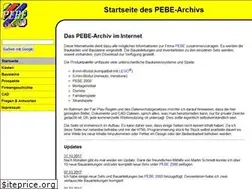 Sites similar to pebe-archiv.de
