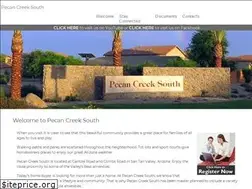Sites similar to pecancreeksouthhoa.org