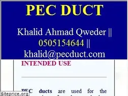 Sites similar to pecduct.com