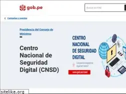 Sites similar to pecert.gob.pe