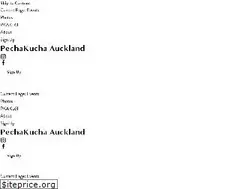 Sites similar to pechakucha.co.nz