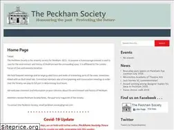 Sites similar to peckhamsociety.org.uk