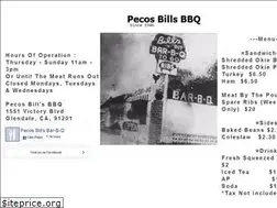 Sites similar to pecosbillsbarbecue.com