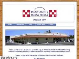 Sites similar to pecoscountyfeedandsupply.com