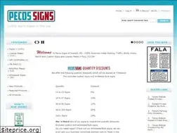 Sites similar to pecossigns.com