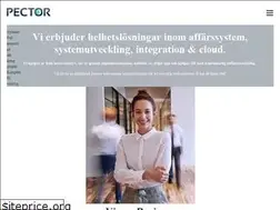 Sites similar to pector.se