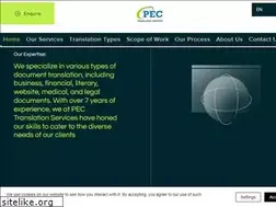 Sites similar to pectranslation.com