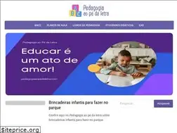 Sites similar to pedagogiaaopedaletra.com.br