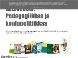 Sites similar to pedagogiikkaa.blogspot.com