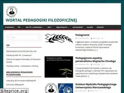 Sites similar to pedagogika-filozoficzna.eu