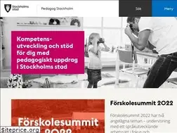 Sites similar to pedagogstockholm.se