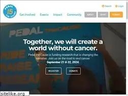 Sites similar to pedalthecause.org
