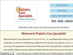 Sites similar to pedcarespecialists.com