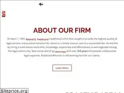 Sites similar to peddicord.law