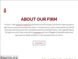 Sites similar to peddicordwharton.com
