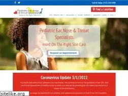 Sites similar to pediatric-ent.com