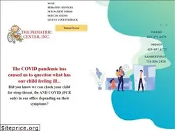 Sites similar to pediatriccenterinc.com