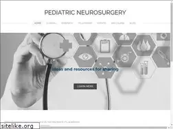 Sites similar to pediatricneurosurgery.net