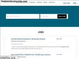 Sites similar to pediatricnursingjobs.com