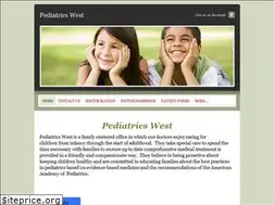 Sites similar to pediatrics-west.com