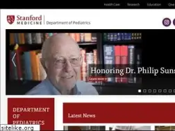 Sites similar to pediatrics.stanford.edu