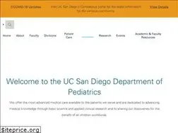 Sites similar to pediatrics.ucsd.edu