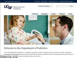 Sites similar to pediatrics.ucsf.edu