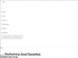 Sites similar to pediatricsgenetics.com