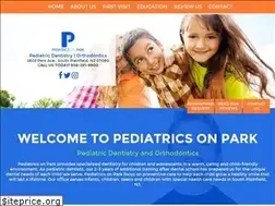 Sites similar to pediatricsonpark.com