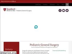 Sites similar to pediatricsurgery.stanford.edu