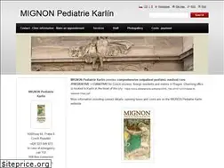 Sites similar to pediatrie-mignon.cz