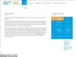 Sites similar to pediatriededek.cz