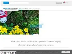 Sites similar to pedicare-online.nl