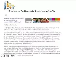 Sites similar to pediculosis-gesellschaft.de