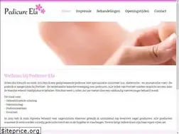 Sites similar to pedicure-ela.nl