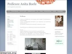 Sites similar to pedicureanitaboele.nl