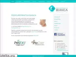 Sites similar to pedicurebianca.nl