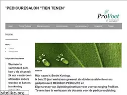 Sites similar to pedicuresalontientenen.nl