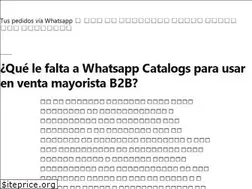 Sites similar to pedidoswhatsapp.com