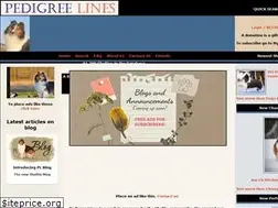 Sites similar to pedigreelines.com