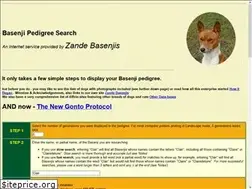 Sites similar to pedigrees.zandebasenjis.com
