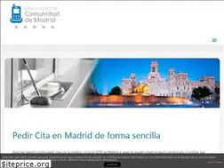 Sites similar to pedircitamadrid.es